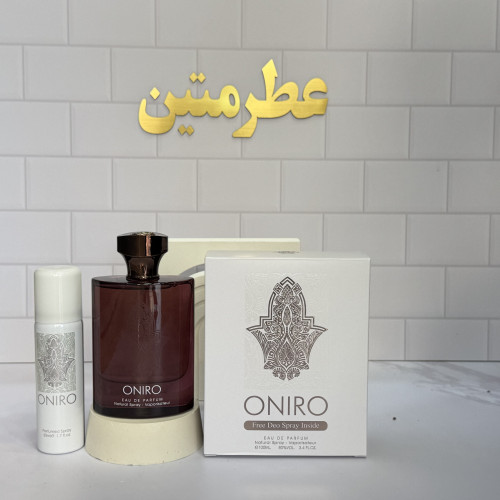 عطر ادوپرفیوم مردانه اونیرو شرکت فراگرنس حجم ۱۰۰ میل